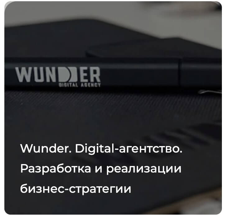 Разработка бизнес-стратегии. Кейс Wunder Digital